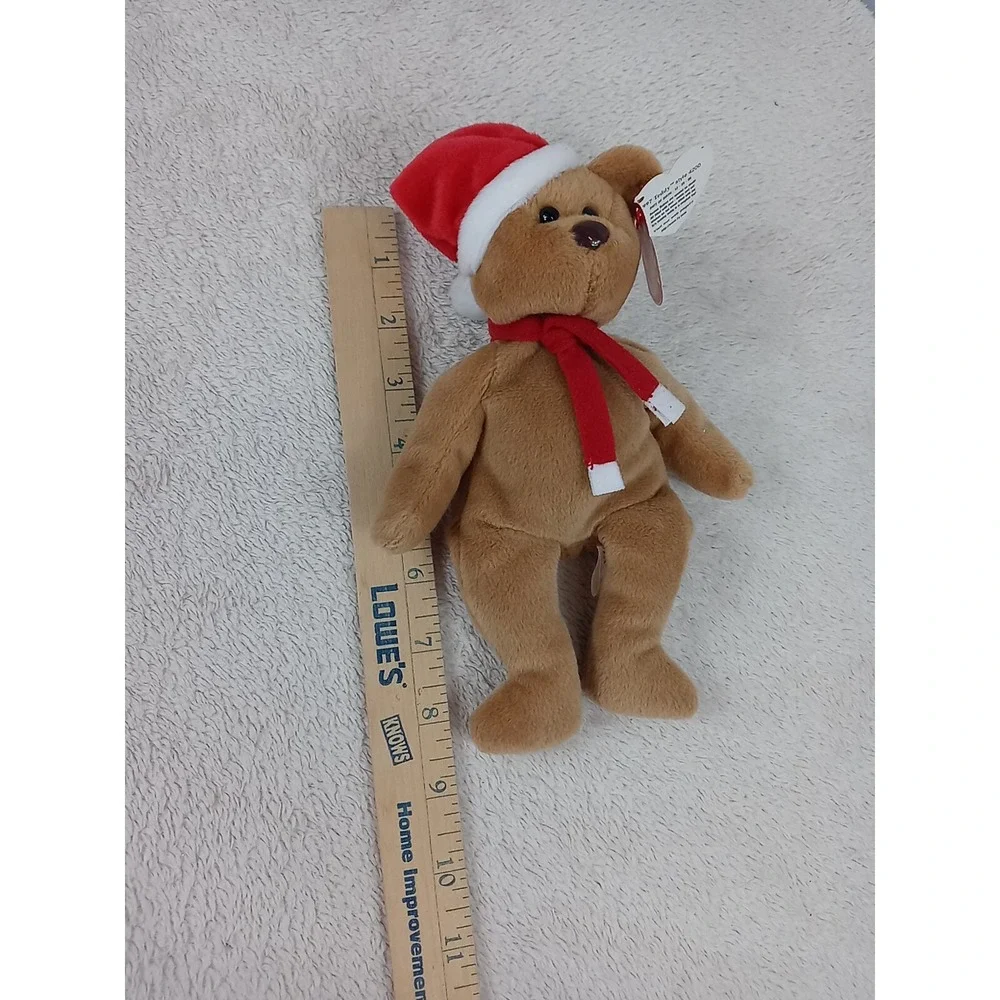 VTG Ty Beanie Baby Holiday Teddy Bear 1997 Christmas Bean‎ Bag Plush Animal